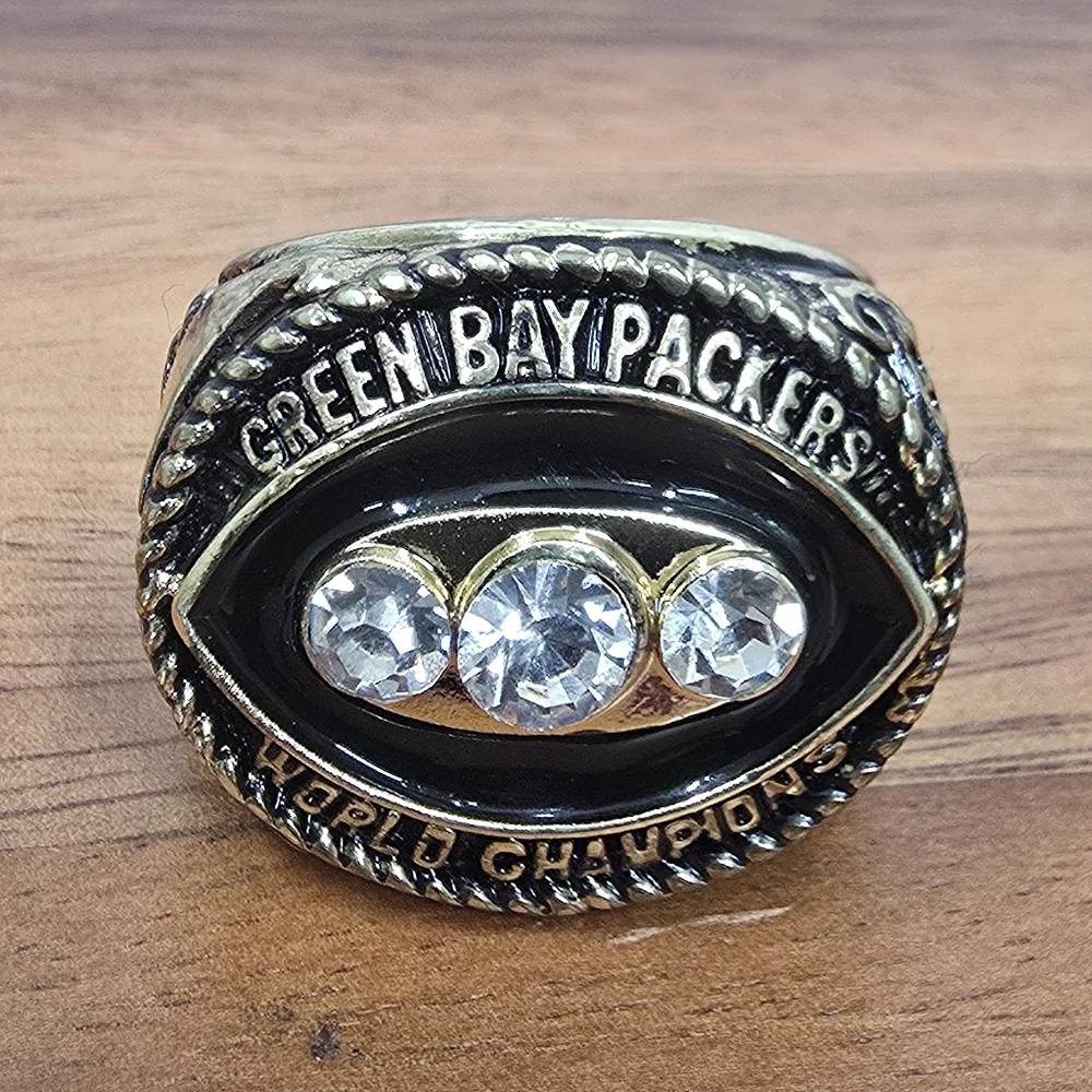 Green‎ Bay Packers Championship Ring Size 11 Staar 1966 67